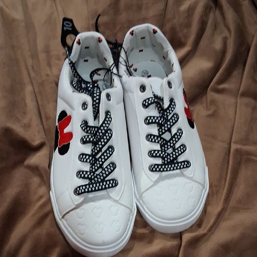 White and Black Sneakers